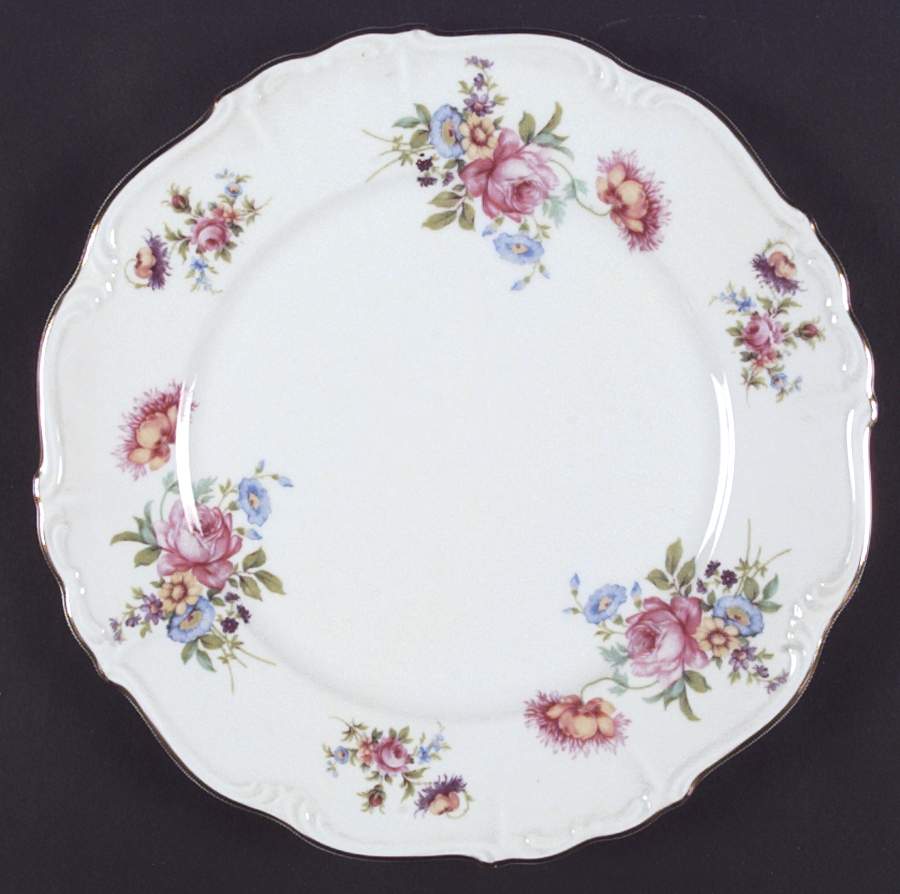 Meissen Floral Dinner Plate by Edelstein-1