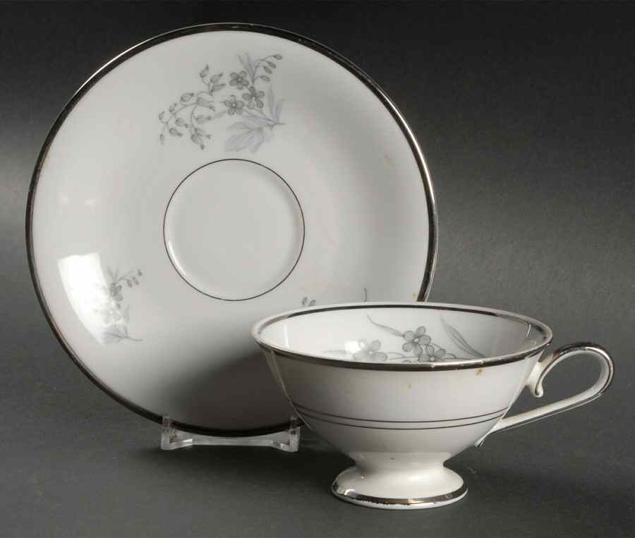 Modesto Footed Cup & Saucer Set by Edelstein-1