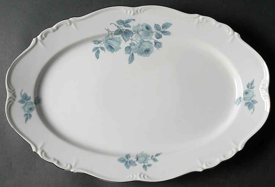 Montrose 15" Oval Serving Platter by Edelstein-1