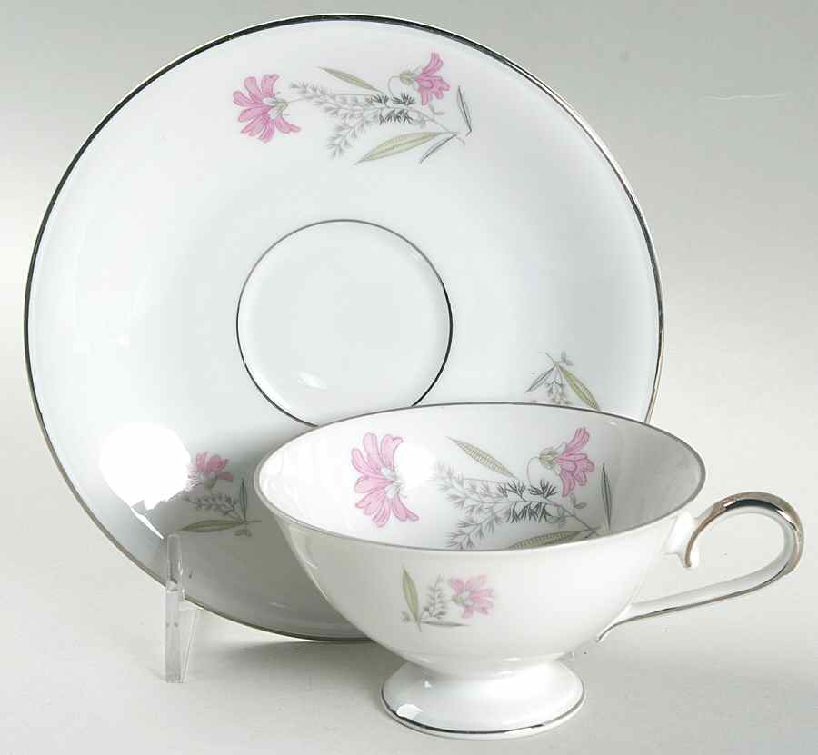 Montebello Footed Cup & Saucer Set by Edelstein-1
