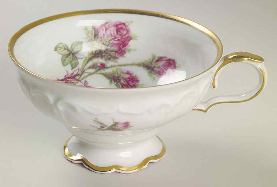 Moss Rose Footed Cup by Edelstein-1