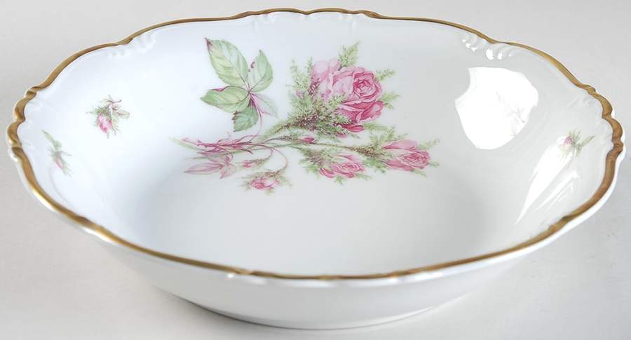 Moss Rose Coupe Soup Bowl by Edelstein-1