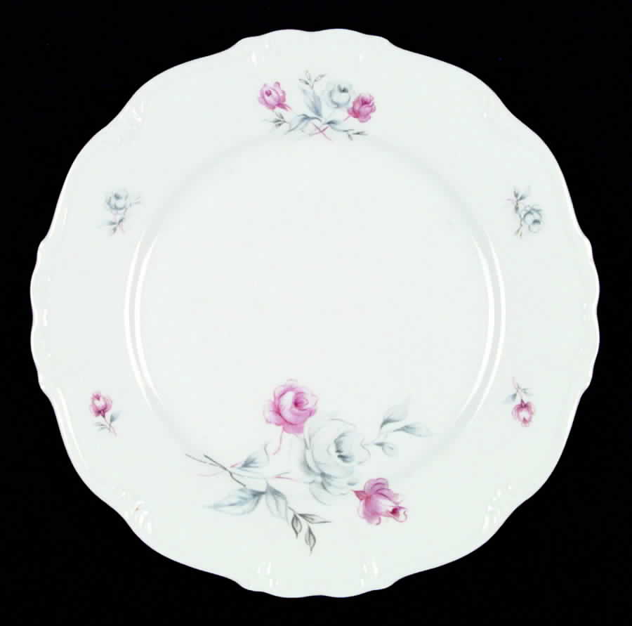 Monaco Rose Dinner Plate by Edelstein-1