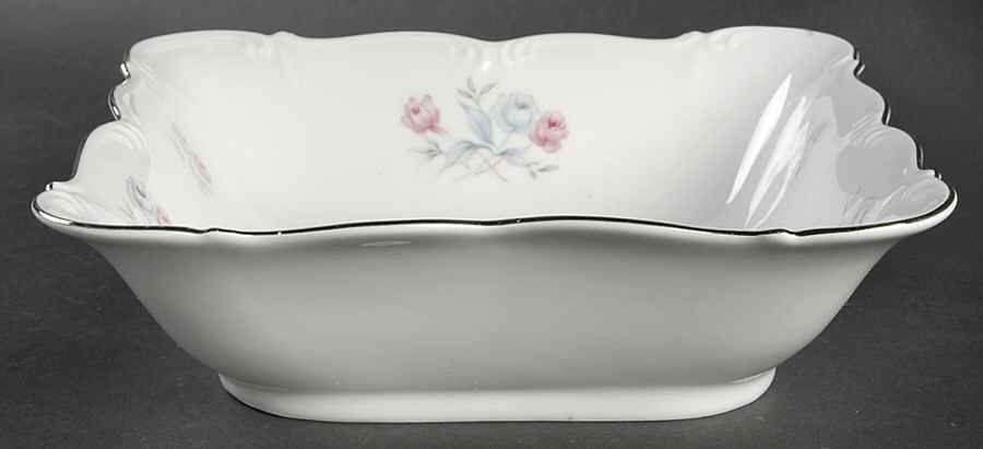 Monaco Rose 8" Square Vegetable Bowl by Edelstein-1