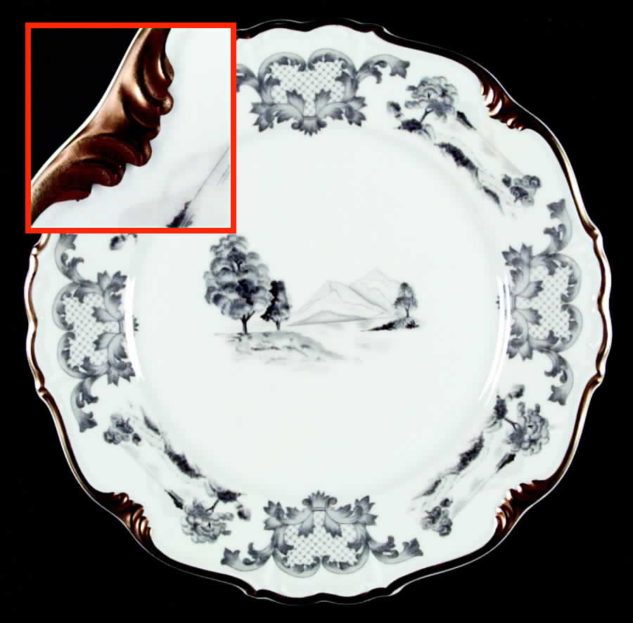 Newcastle Dinner Plate by Edelstein-1