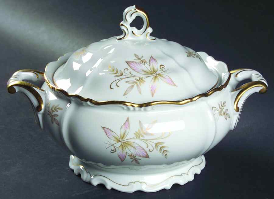 Oakland Round Covered Vegetable by Edelstein-1