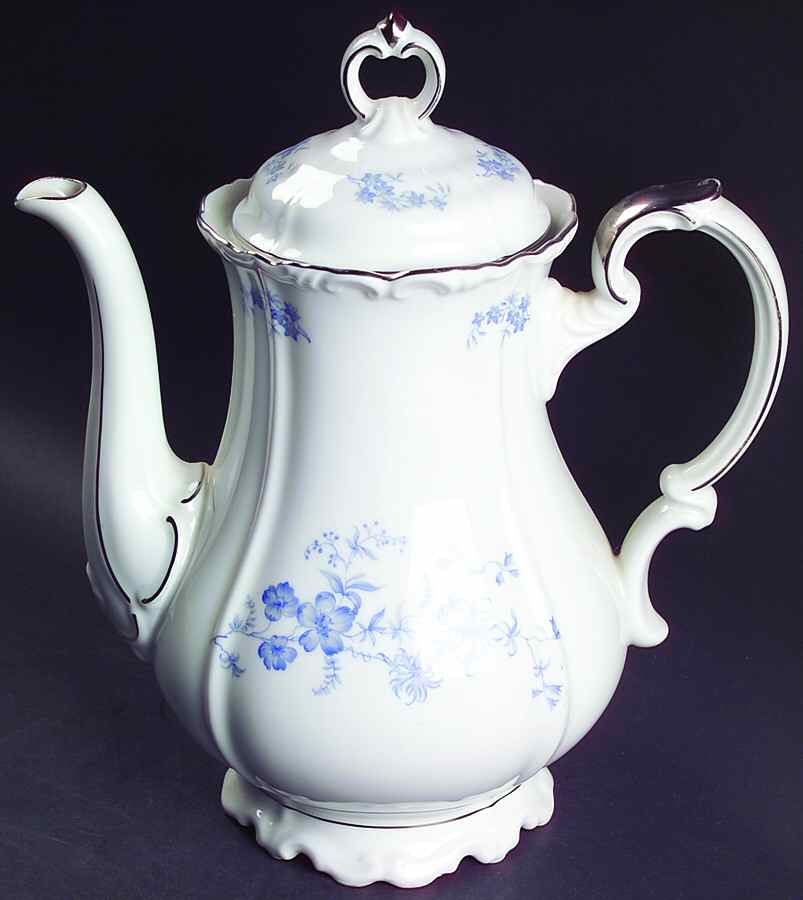 Ocean Blue Coffee Pot & Lid by Edelstein-1