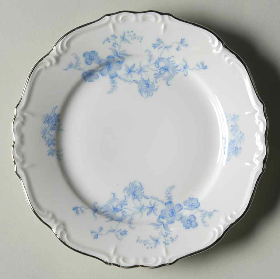 Ocean Blue Bread & Butter Plate by Edelstein-1
