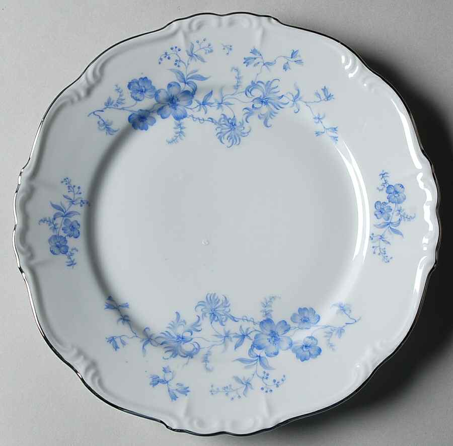 Ocean Blue Salad Plate by Edelstein-1
