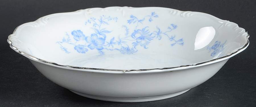 Ocean Blue Coupe Soup Bowl by Edelstein-1