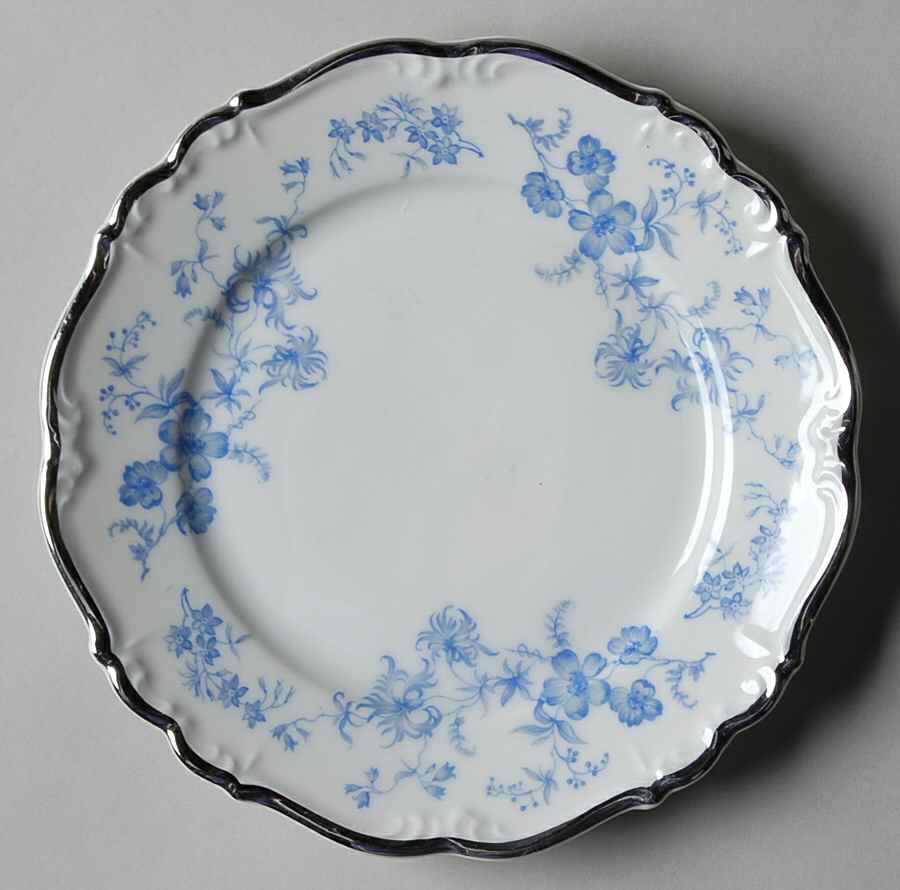 Ocean Blue Bread & Butter Plate by Edelstein-1