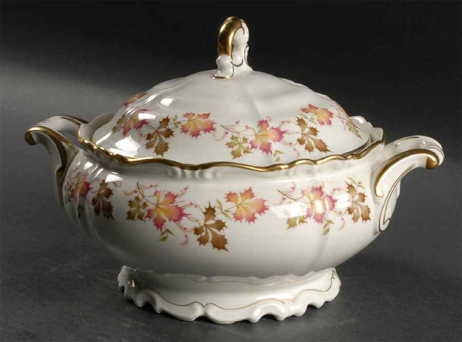 Ophelia Round Covered Vegetable by Edelstein-1