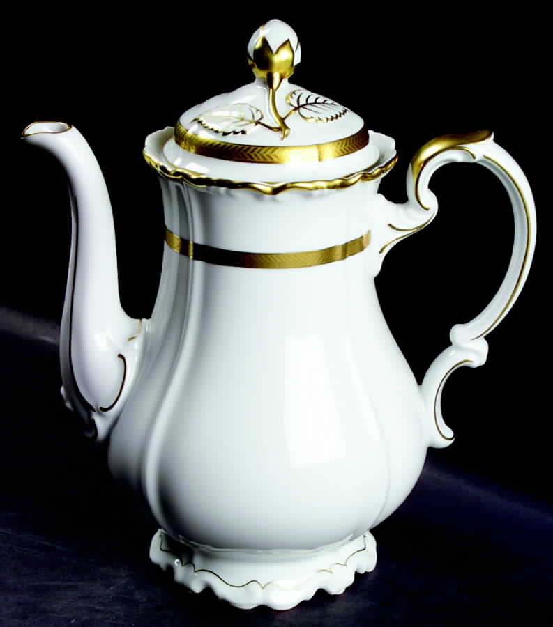 Oxford Coffee Pot & Lid by Edelstein-1