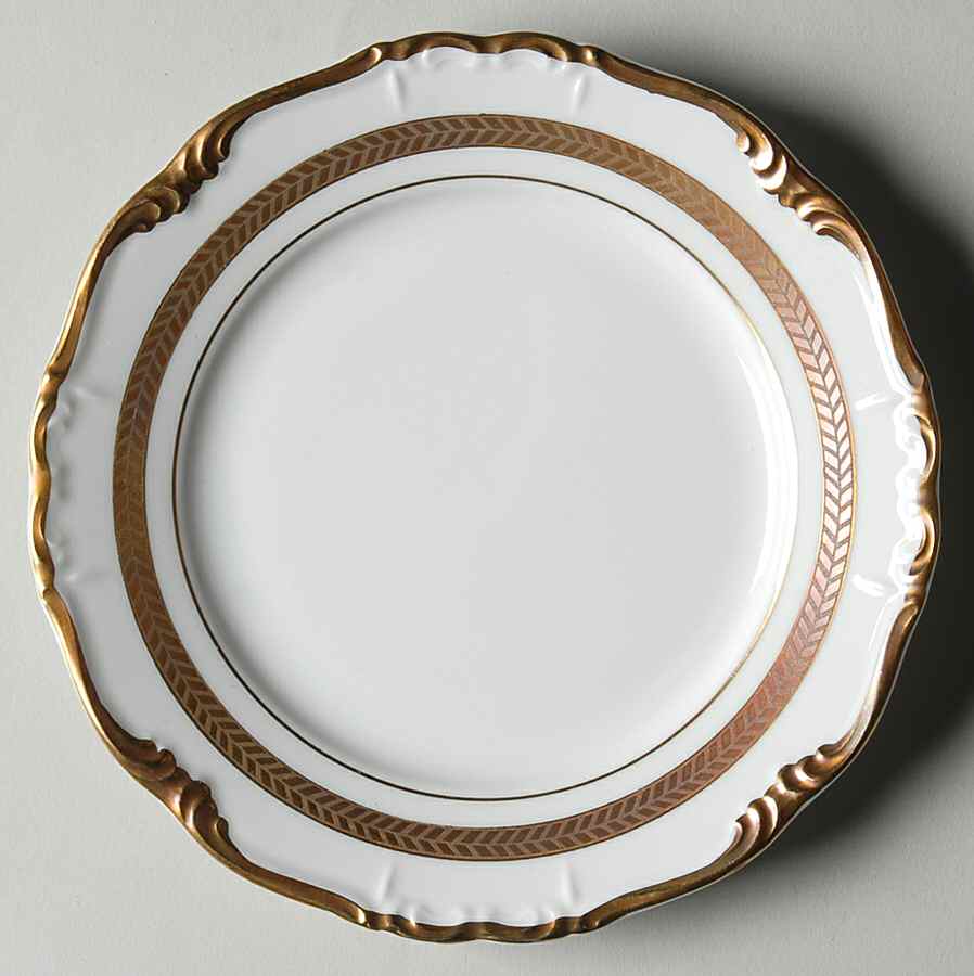 Oxford Bread & Butter Plate by Edelstein-1