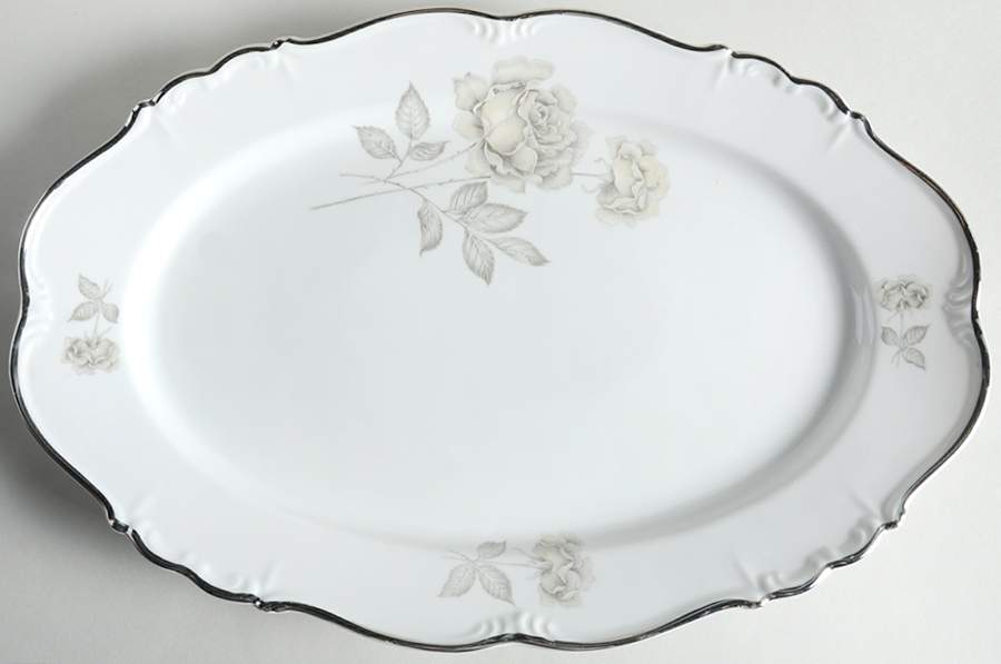 Primrose 15" Oval Serving Platter by Edelstein-1