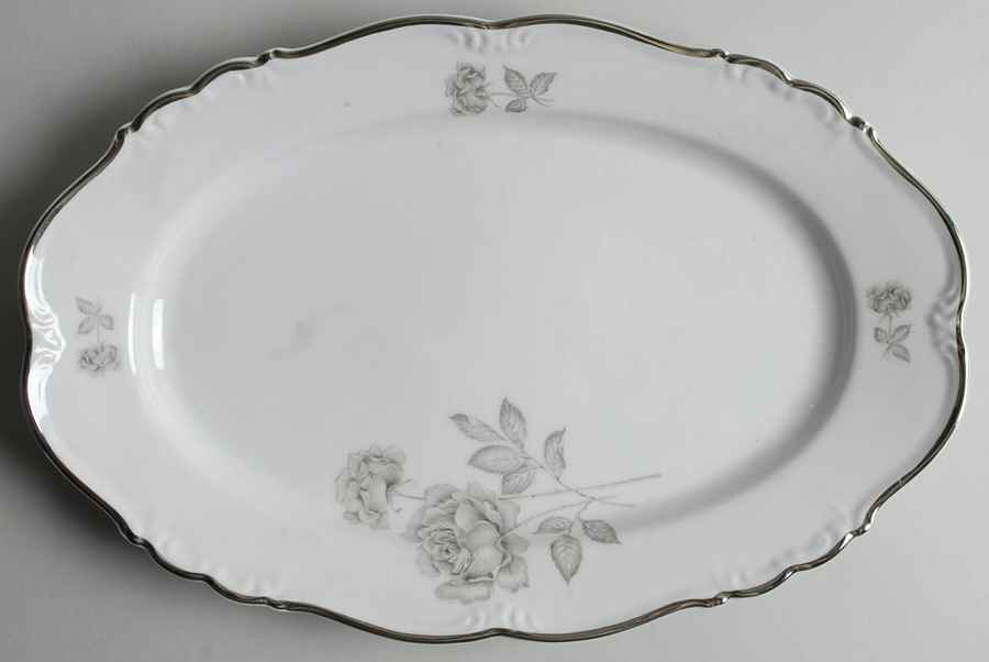 Primrose 13" Oval Serving Platter by Edelstein-1
