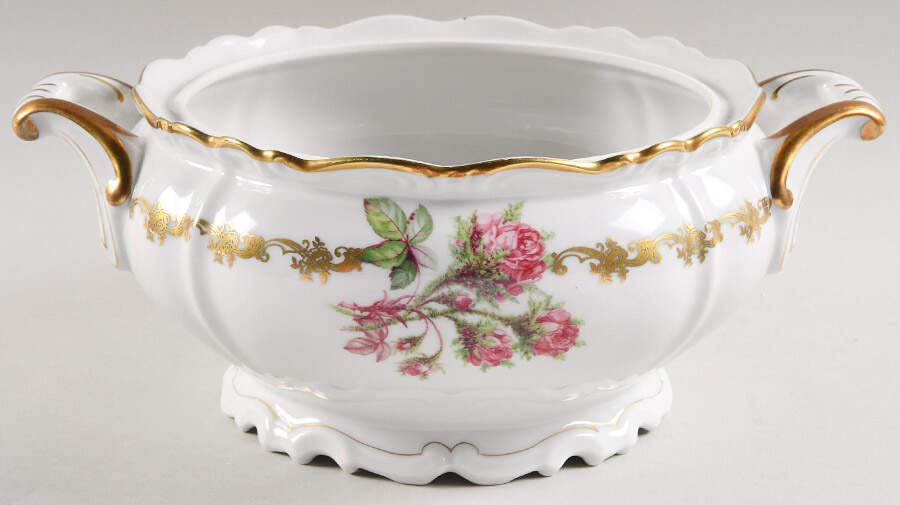 Princess Rose Round Vegetable No Lid by Edelstein-1