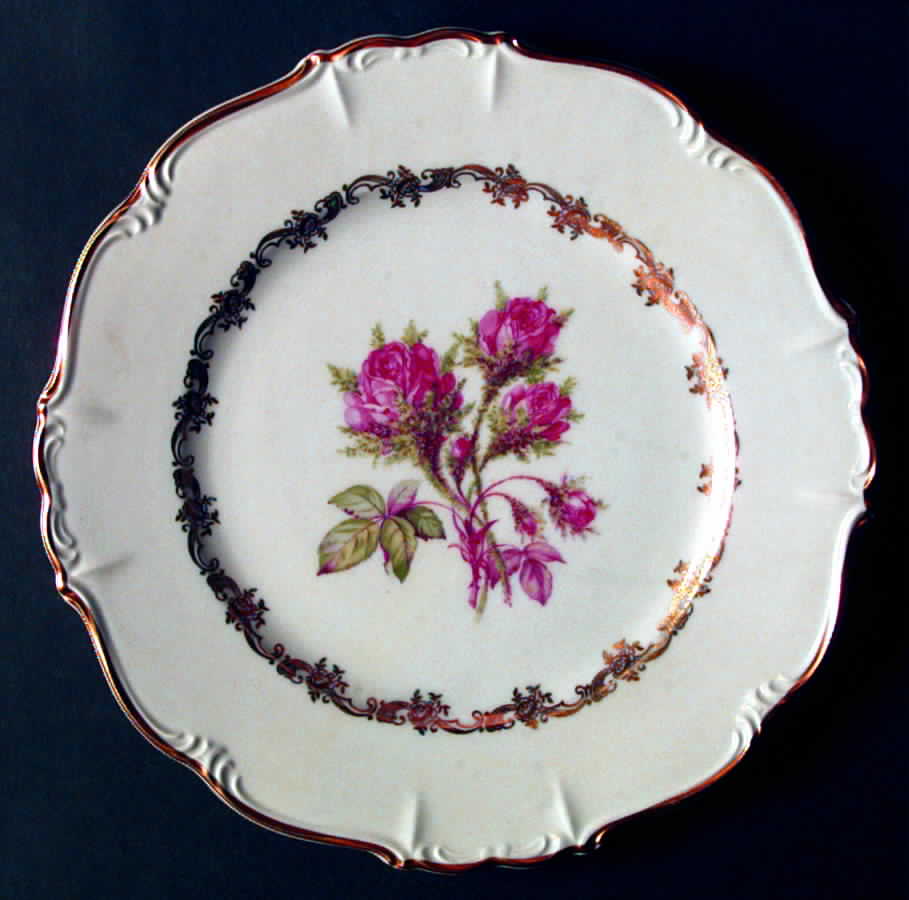 Princess Rose Dinner Plate by Edelstein-1