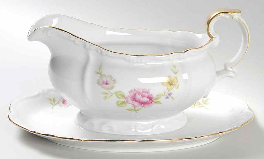 Regent Gravy Boat with Attached Underplate by Edelstein-1