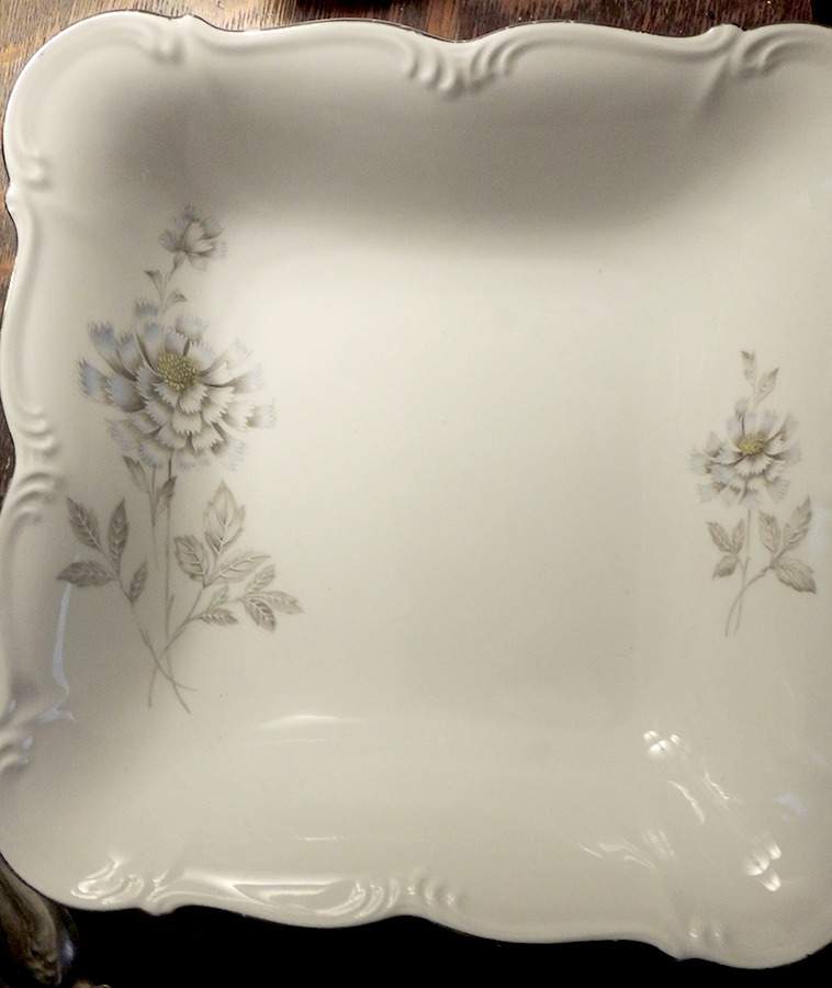 Riviera 9" Square Vegetable Bowl by Edelstein-1