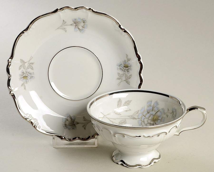 Riviera Footed Cup & Saucer Set by Edelstein-1