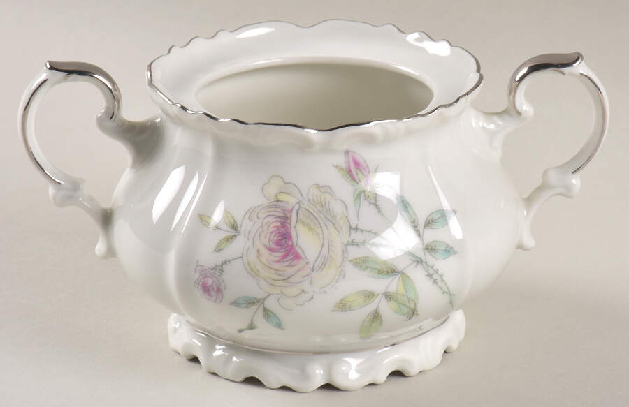Roseville Sugar Bowl No Lid by Edelstein-1