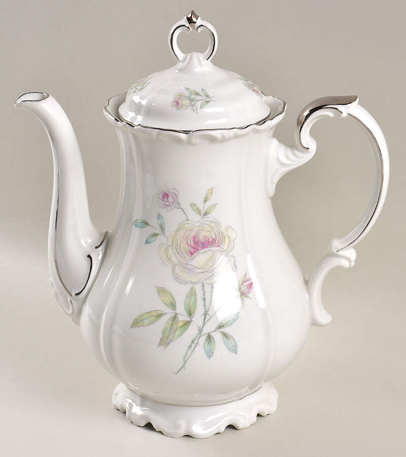 Roseville Coffee Pot & Lid by Edelstein-1