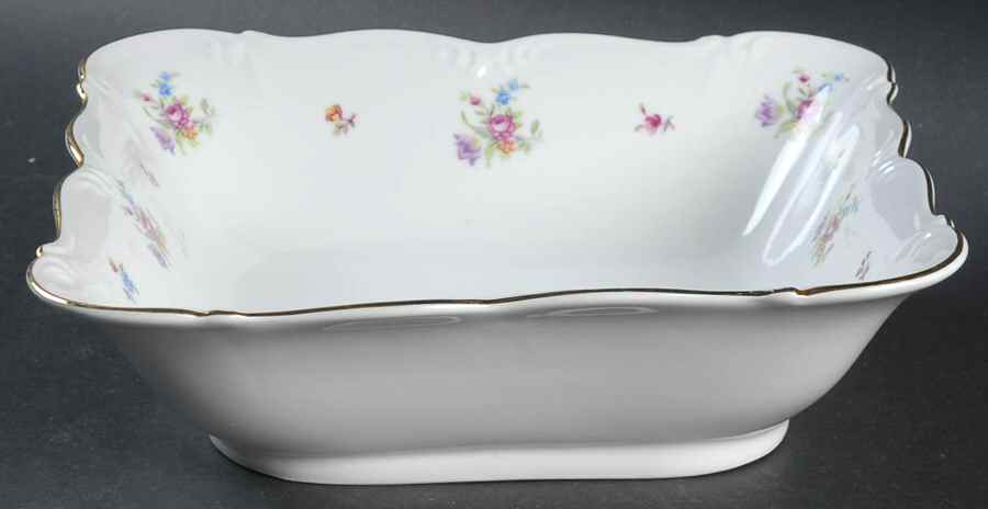 Springtime 9" Square Vegetable Bowl by Edelstein-1