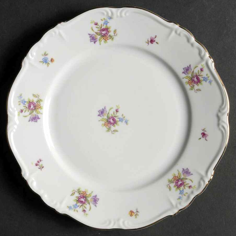 Springtime Salad Plate by Edelstein-1