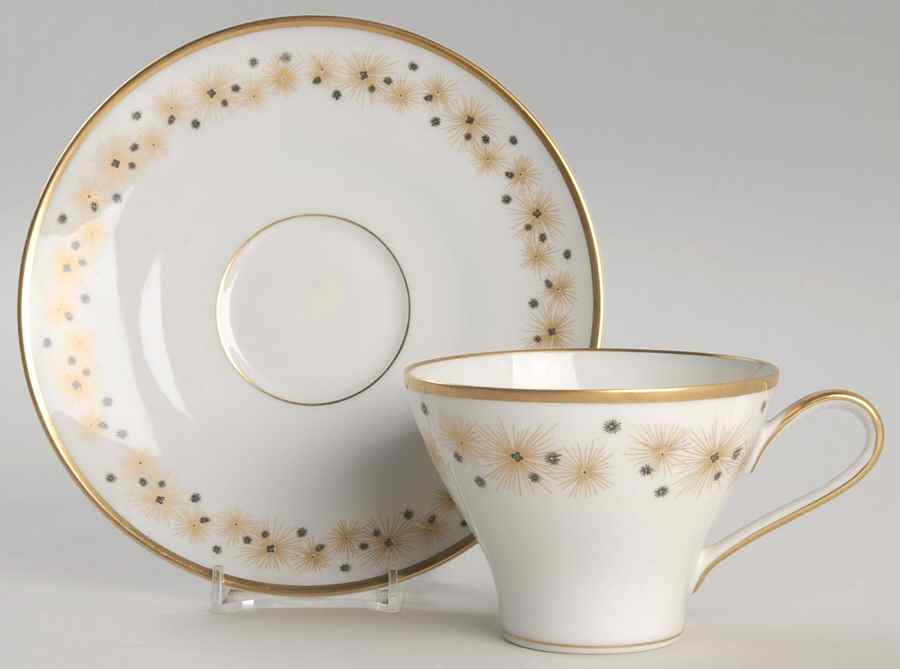Starlight Flat Cup & Saucer Set by Edelstein-1