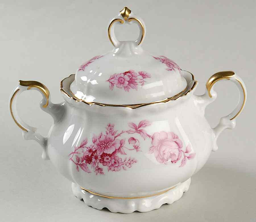 Strasbourg Sugar Bowl & Lid by Edelstein-1