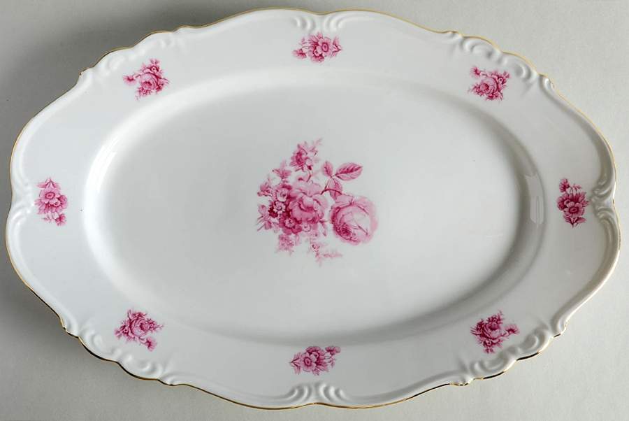 Strasbourg 13" Oval Serving Platter by Edelstein-1