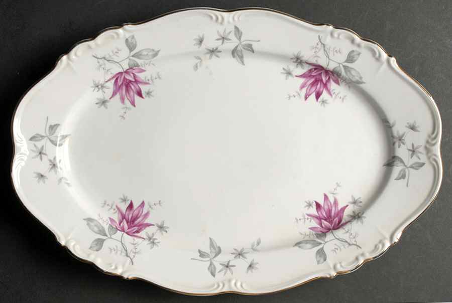 Stratford 15" Oval Serving Platter by Edelstein-1
