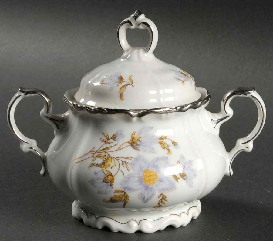 Sunset Sugar Bowl & Lid by Edelstein-1