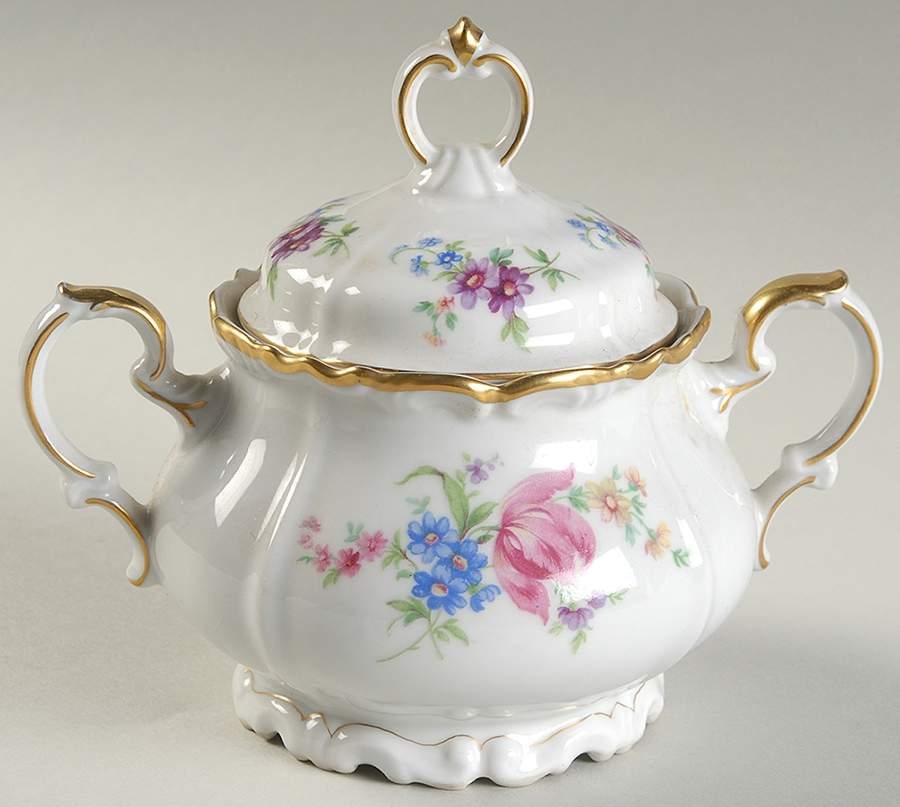 Susanne Sugar Bowl & Lid by Edelstein-1