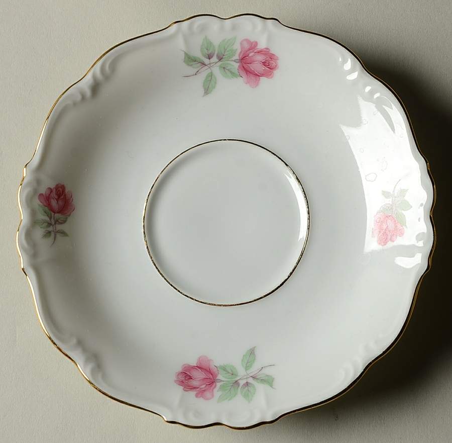 Three Roses Saucer by Edelstein-1