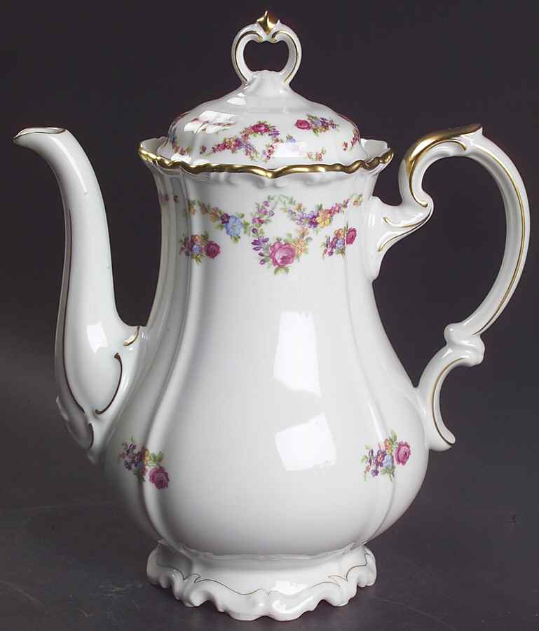 Victoria Coffee Pot & Lid by Edelstein-1