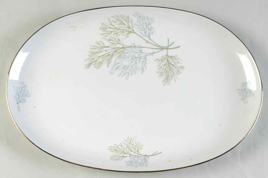 Wakefield 15" Oval Serving Platter by Edelstein-1
