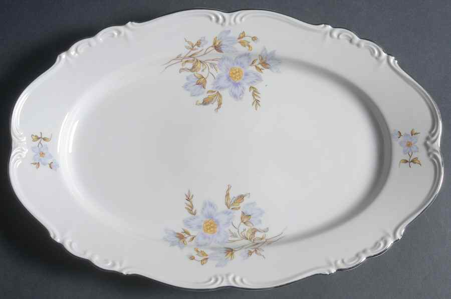 Winfield 13" Oval Serving Platter by Edelstein-1