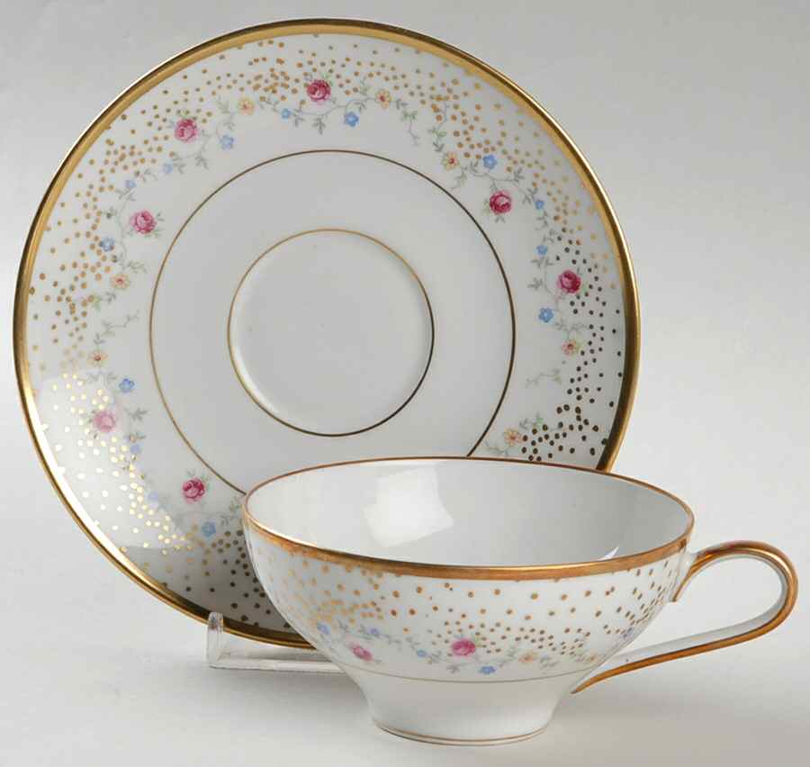 Windsor Footed Cup & Saucer Set by Edelstein-1