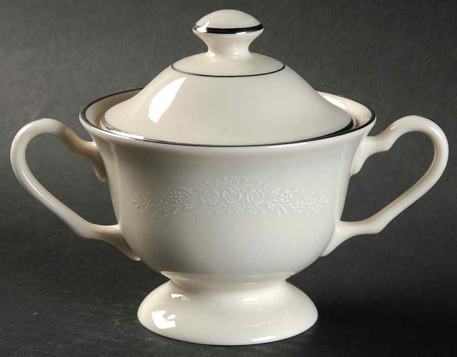 Bridal Veil Sugar Bowl & Lid by Edgerton-1