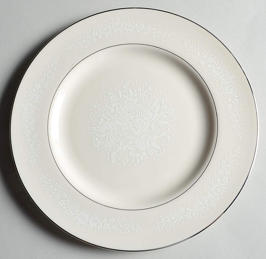 Bridal Veil Salad Plate by Edgerton-1