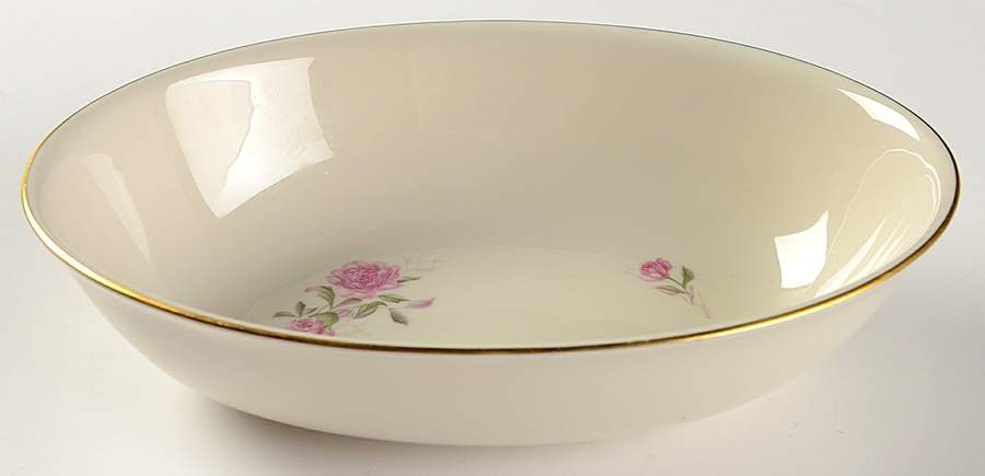 Honeymoon Rose 9" Oval Vegetable Bowl by Edgerton-1