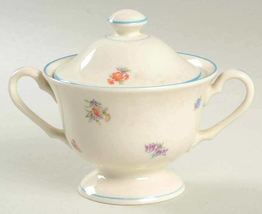 Lorraine Sugar Bowl & Lid by Edgerton-1