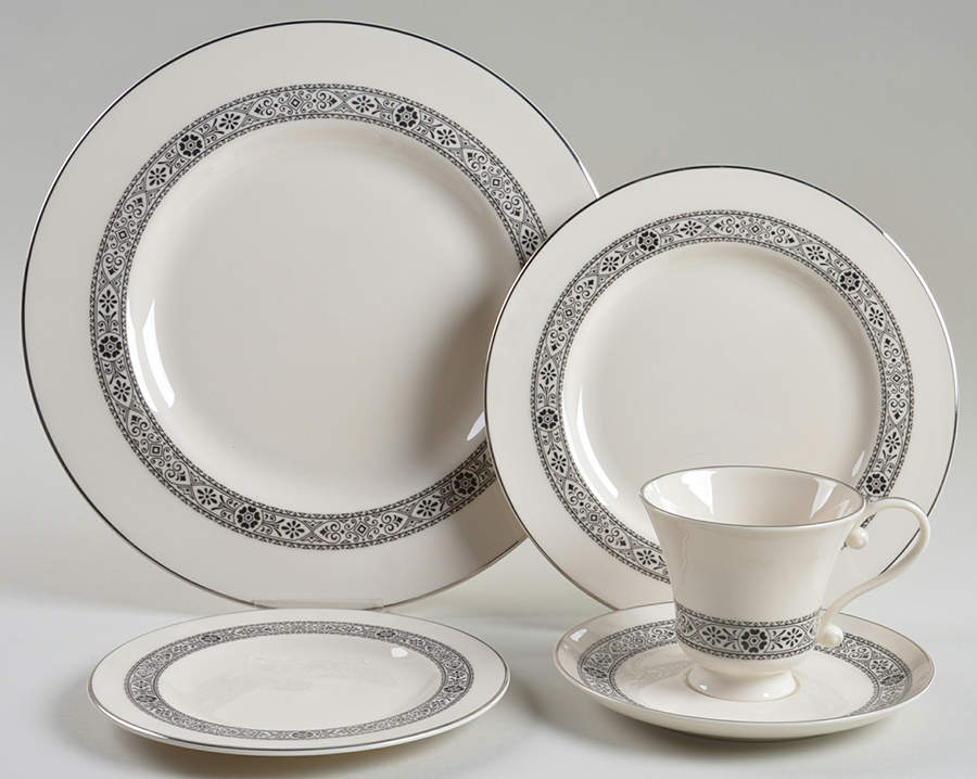 Midnight Lace 5 Piece Place Setting by Edgerton-1