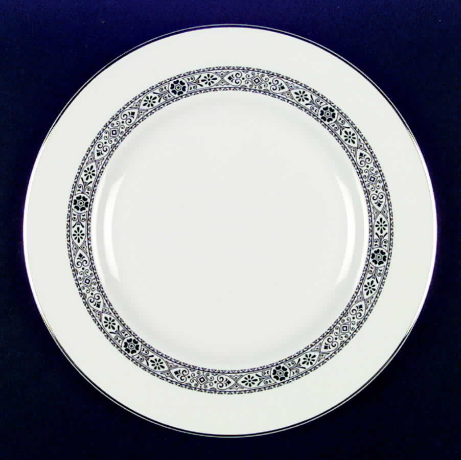 Midnight Lace Dinner Plate by Edgerton-1
