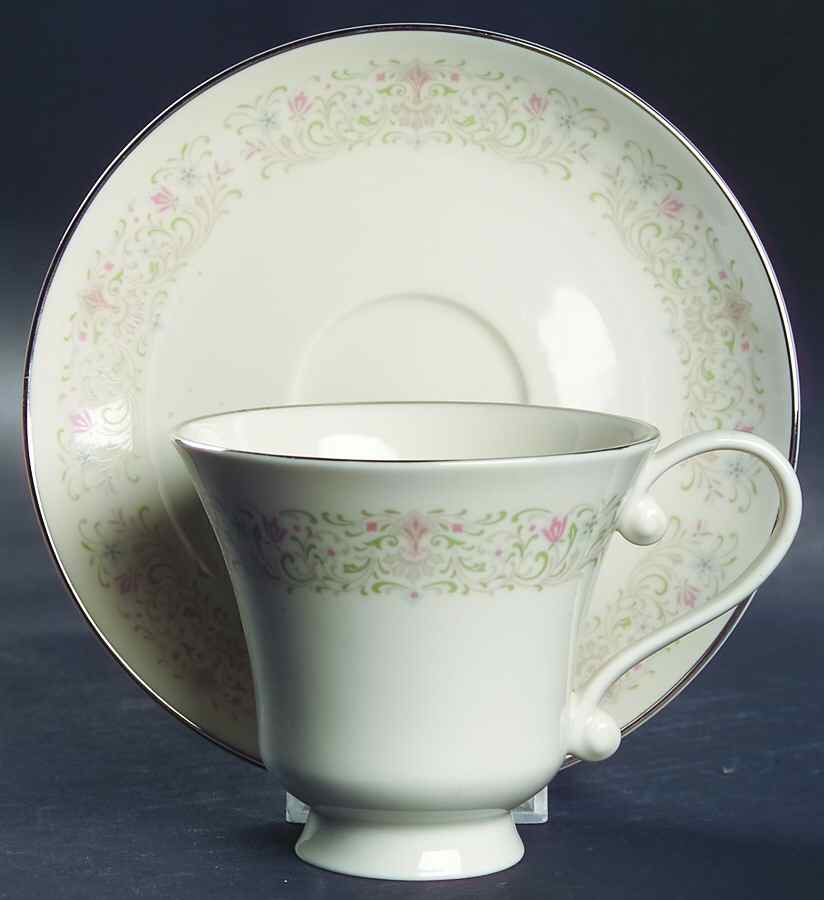 Plantation Footed Cup & Saucer Set by Edgerton-1