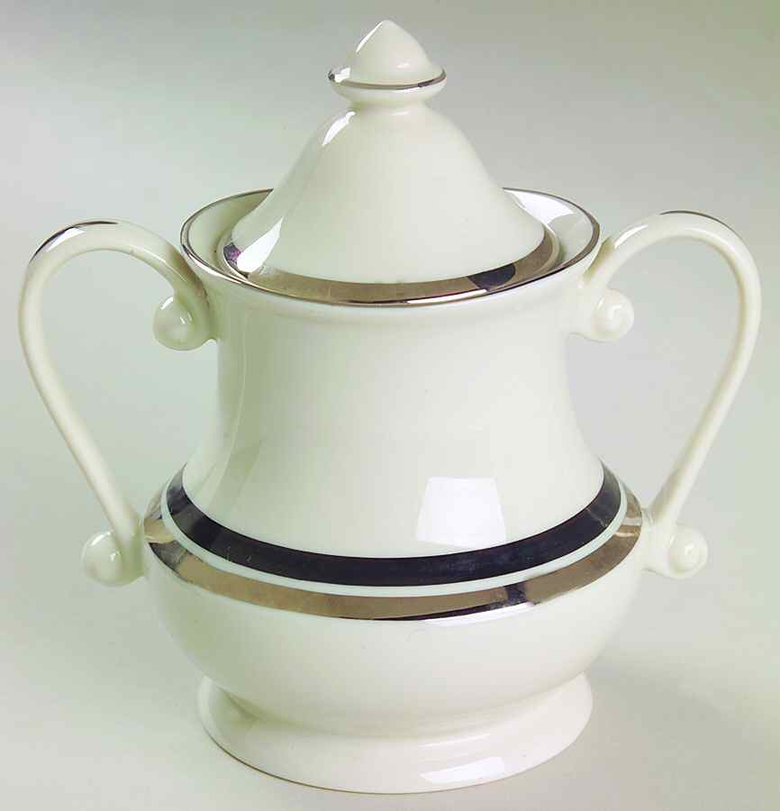 Solitaire Sugar Bowl & Lid by Edgerton-1