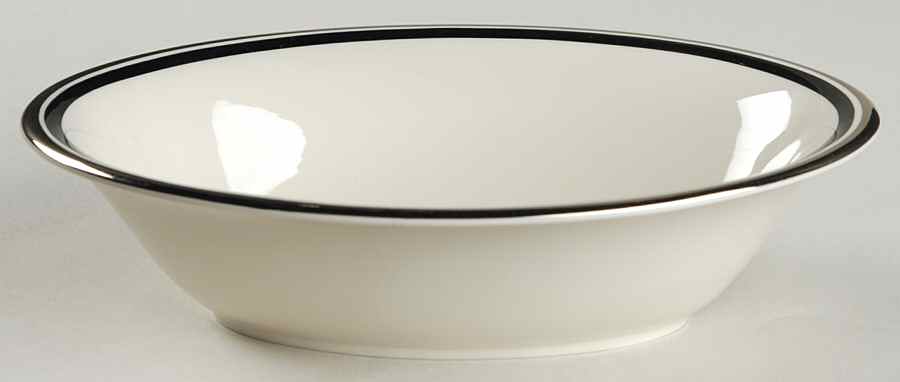 Solitaire 9" Oval Vegetable Bowl by Edgerton-1