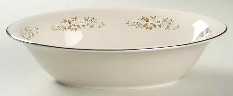 Spring Rhapsody 9" Oval Vegetable Bowl by Edgerton-1